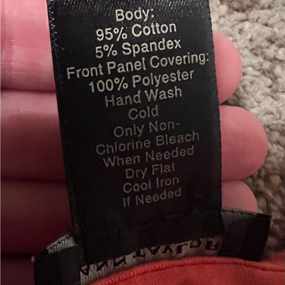 Ann Taylor Coral Color Sheer Tank-Size Small - Picture 9 of 9